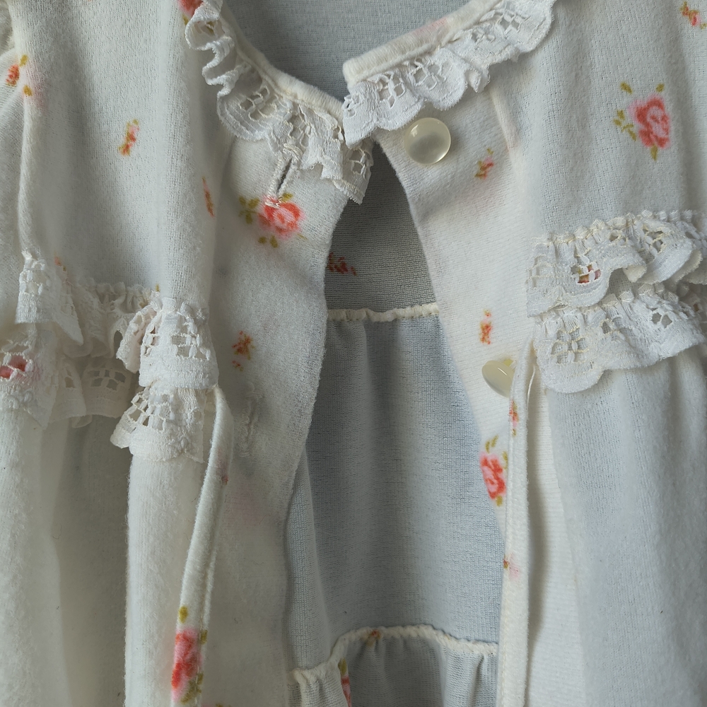 Floral Ruffle Button-Up Dress - Picture 2 of 4